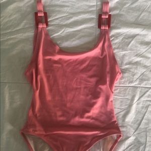 TRENDY RETRO GROOVY ONE PIECE MODEST LOW BACK